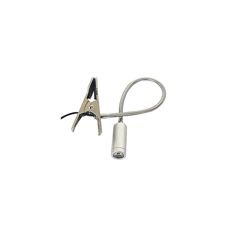 Applique da parete in alluminio con faretto LED per specchio