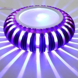 Applique da parete a filo LED mini moderna contemporanea in metallo