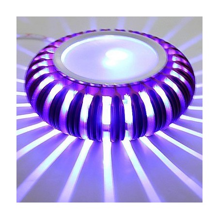 Applique da parete a filo LED mini moderna contemporanea in metallo