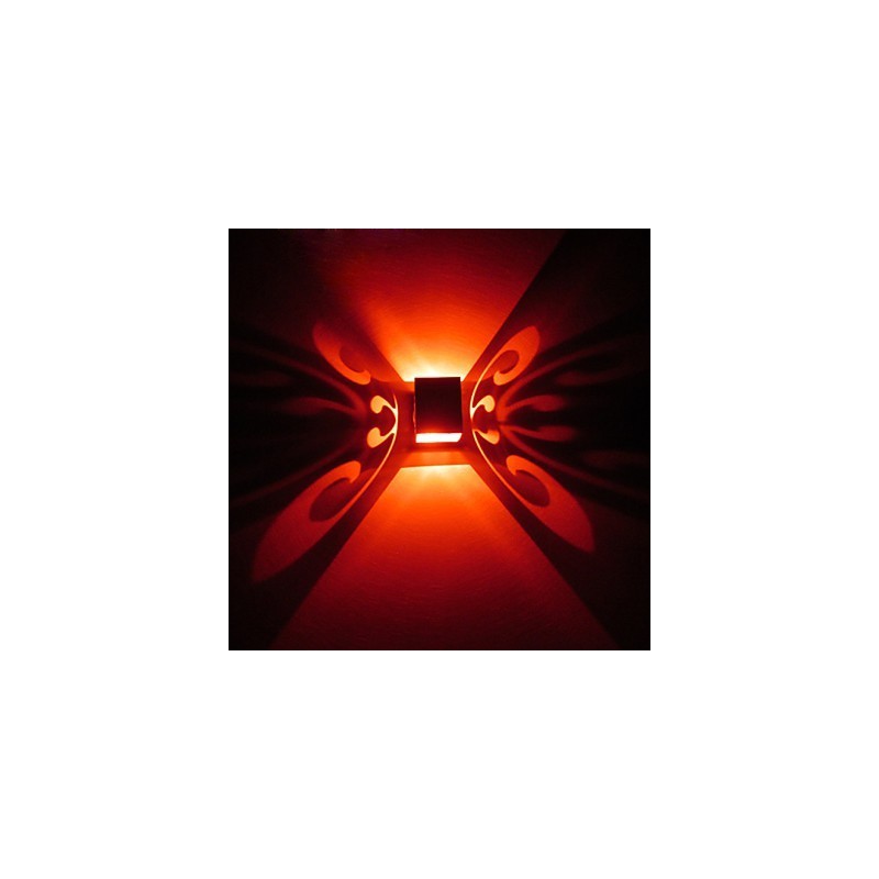 Applique da parete a farfalla LED