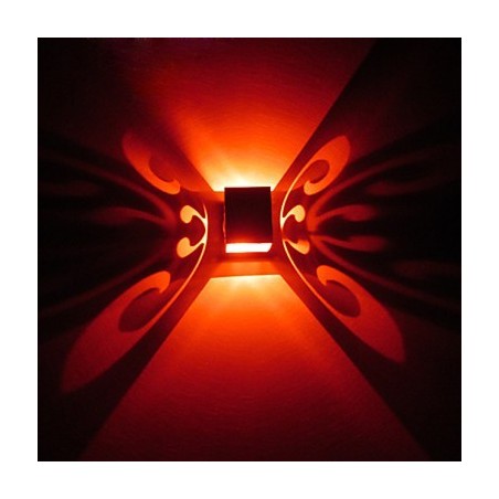 Applique da parete a farfalla LED