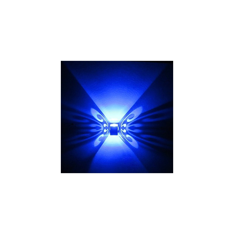 Applique da parete a farfalla LED