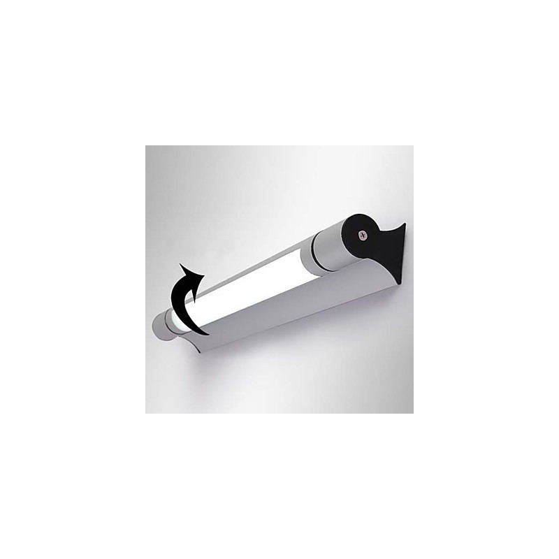 Applique da bagno moderna contemporanea T5 in metallo