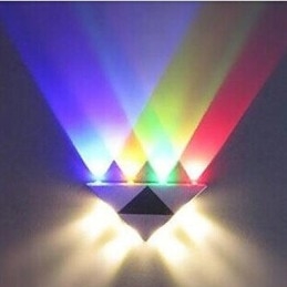 Applique da parete LED moderna modello bar T in metallo