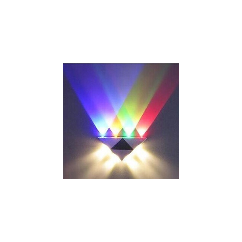 Applique da parete LED moderna modello bar T in metallo