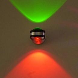 Applique da parete LED per scale in alluminio bifacciale, moderna