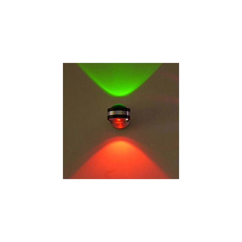 Applique da parete LED per scale in alluminio bifacciale, moderna