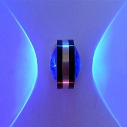 Applique da parete LED per scale in alluminio bifacciale, moderna