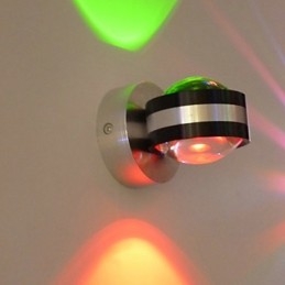 Applique da parete LED per scale in alluminio bifacciale, moderna