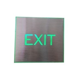 L'Hotel Market EXIT Lights Applique da parete a filo in metallo, LED, 22 cm