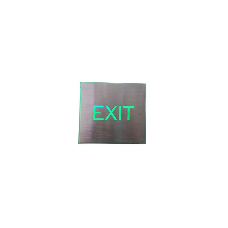L'Hotel Market EXIT Lights Applique da parete a filo in metallo, LED, 22 cm