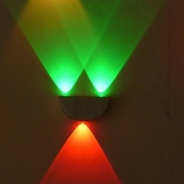 Applique da parete a filo Half A Circle in metallo LED
