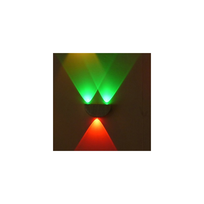 Applique da parete a filo Half A Circle in metallo LED
