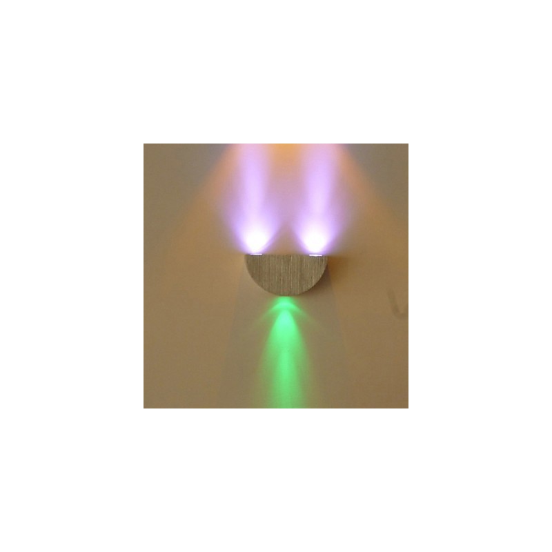 Applique da parete a filo Half A Circle in metallo LED
