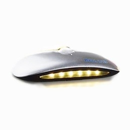 Mini applique da parete a induzione infrarossi intelligente multifunzione stile europeo argento