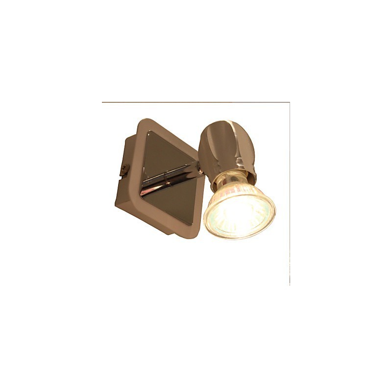 Applique da bagno cromata moderna GU10 3W