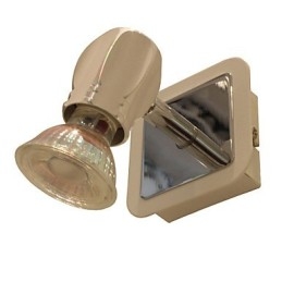 Applique da bagno cromata moderna GU10 3W