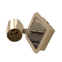 Applique da bagno cromata moderna GU10 3W