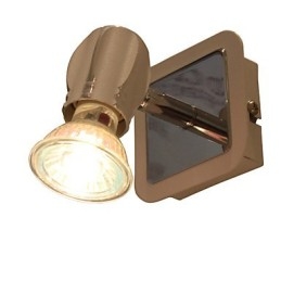 Applique da bagno cromata moderna GU10 3W