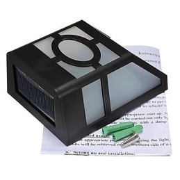 Applique da parete solare LED con 2 lanterne, luce gialla calda