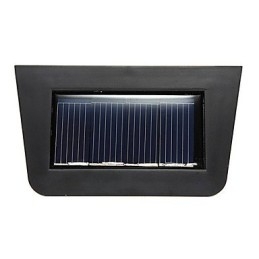 Applique da parete solare LED con 2 lanterne, luce gialla calda