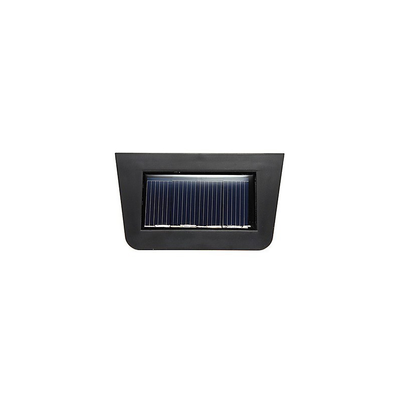 Applique da parete solare LED con 2 lanterne, luce gialla calda