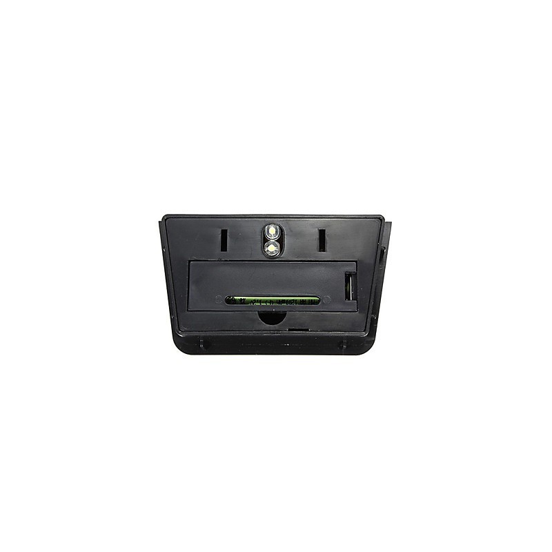 Applique da parete solare LED con 2 lanterne, luce gialla calda