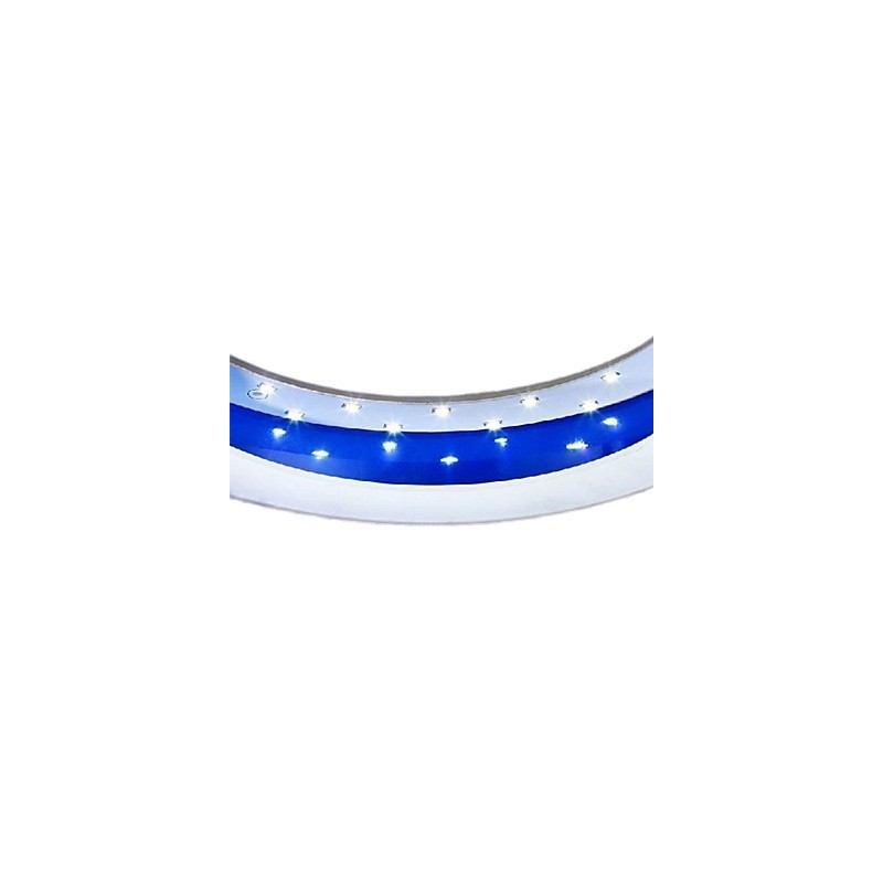 Plafoniera rotonda a filo in acrilico con LED SMD