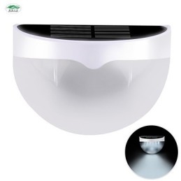 Applique da parete solare impermeabile IP55 bianca e nera