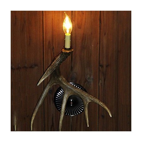 Applique da parete country in resina
