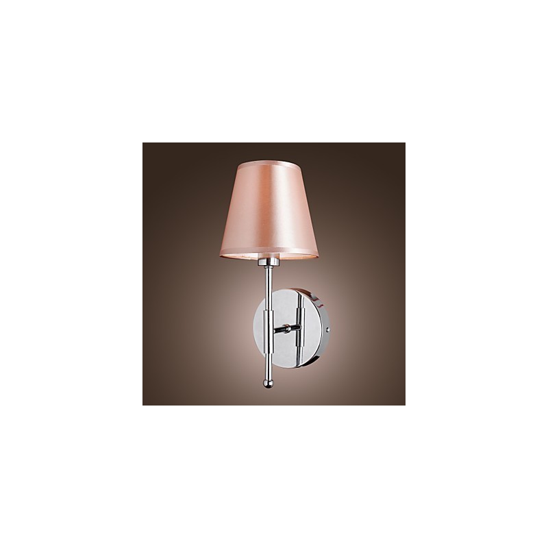 Applique da parete moderna cromo luce verso l'alto E12/E14