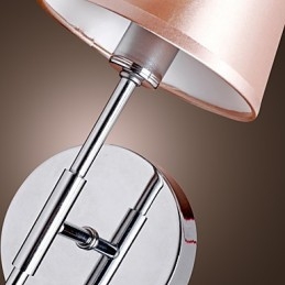 Applique da parete moderna cromo luce verso l'alto E12/E14