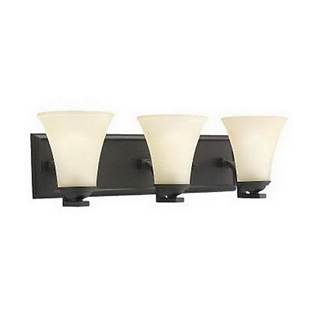 Applique da parete classica tradizionale in metallo nero e vetro bianco 3x E26/E27