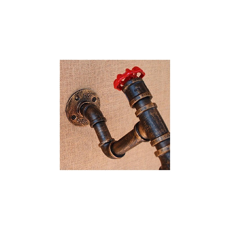 Applique da parete decorativa piccola a tubo d'acqua Nostalgia