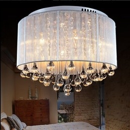 Lampadario da soffitto in cristallo K9 romantico
