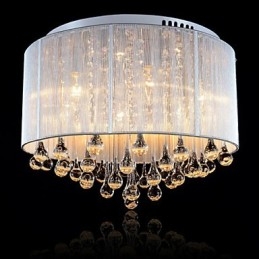 Lampadario da soffitto in cristallo K9 romantico