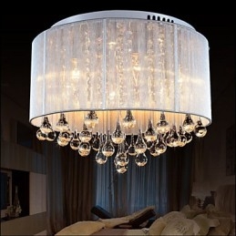 Lampadario da soffitto in cristallo K9 romantico