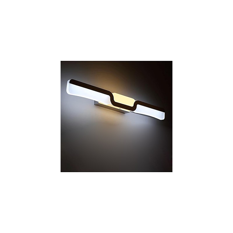 Applique da parete moderna contemporanea con luce ambientale LED integrato