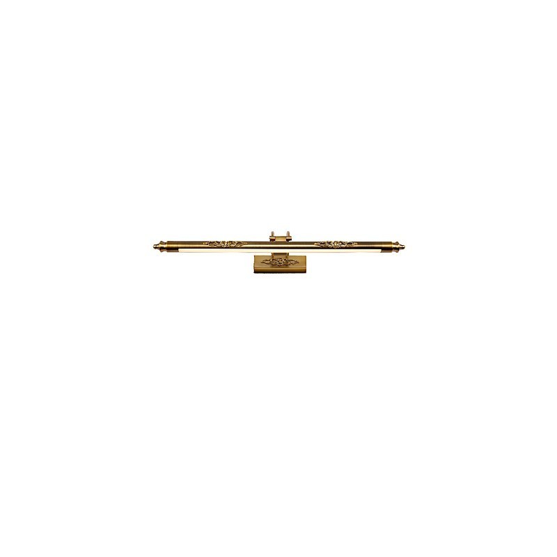Specchio frontale da bagno moderno contemporaneo country galvanizzato 65x22x10 cm 20 LED 12 W