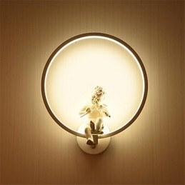 Applique da parete LED integrata mini moderna contemporanea luce ambientale 18 W