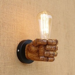 Applique da parete mini country retrò moderno con luce ambientale
