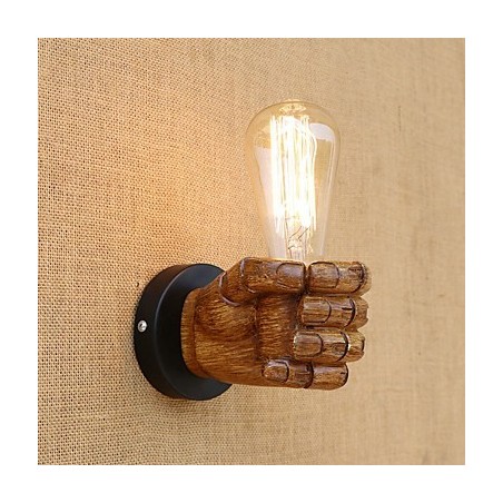 Applique da parete mini country retrò moderno con luce ambientale