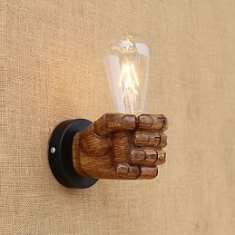 Applique da parete mini country retrò moderno con luce ambientale