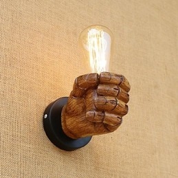 Applique da parete mini country retrò moderno con luce ambientale