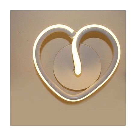 Applique da parete moderna minimalista LED 12 W con lampadina inclusa
