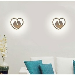 Applique da parete moderna minimalista LED 12 W con lampadina inclusa