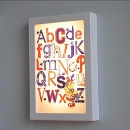 Applique da parete LED moderna contemporanea dipinta con luce ambientale