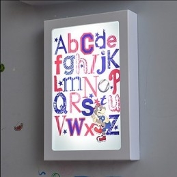 Applique da parete LED moderna contemporanea dipinta con luce ambientale