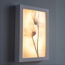 Applique da parete moderna contemporanea dipinta con luce ambientale LED integrato 12 W