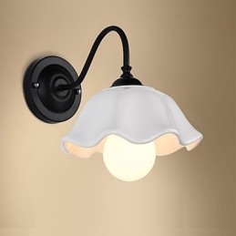 Applique da parete mini in ceramica, stile country moderno rustico